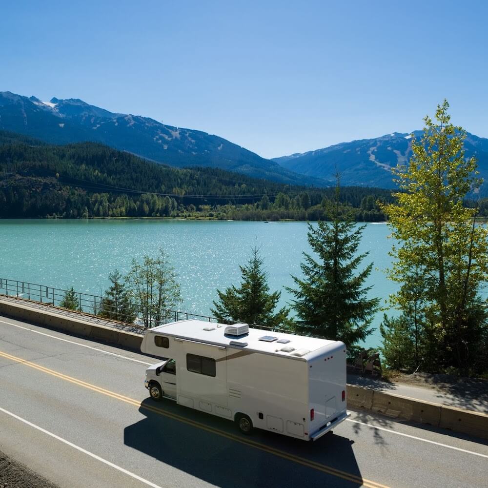 camping car route Vancouver
