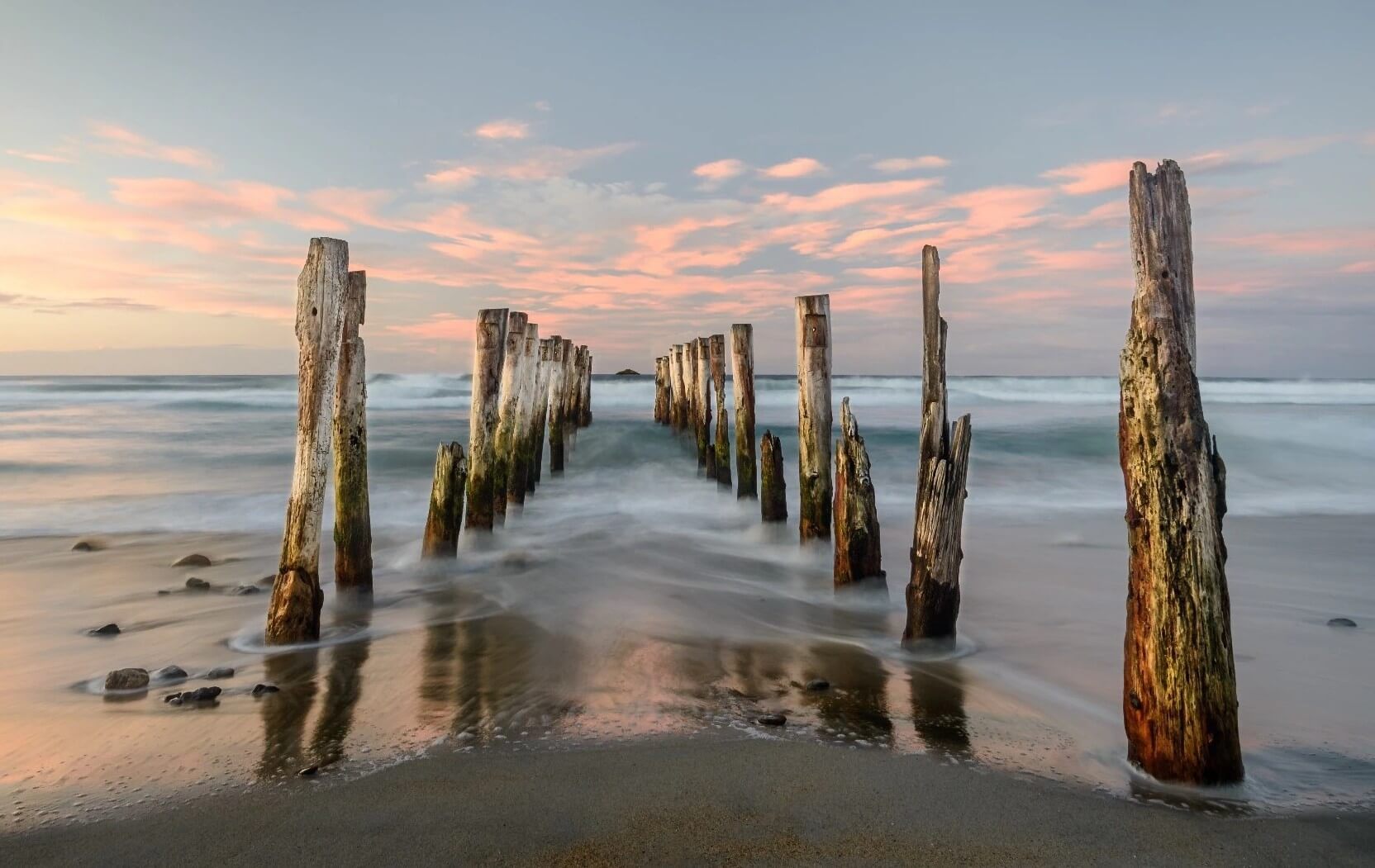 St. Clair Beach Nouvelle Zelande