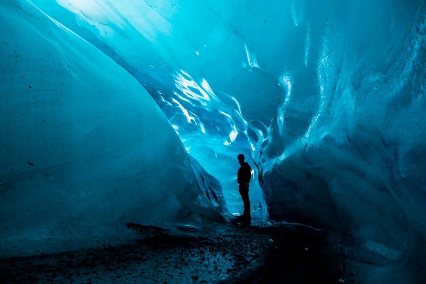 les grottes de glace partent de Jökulsárlón