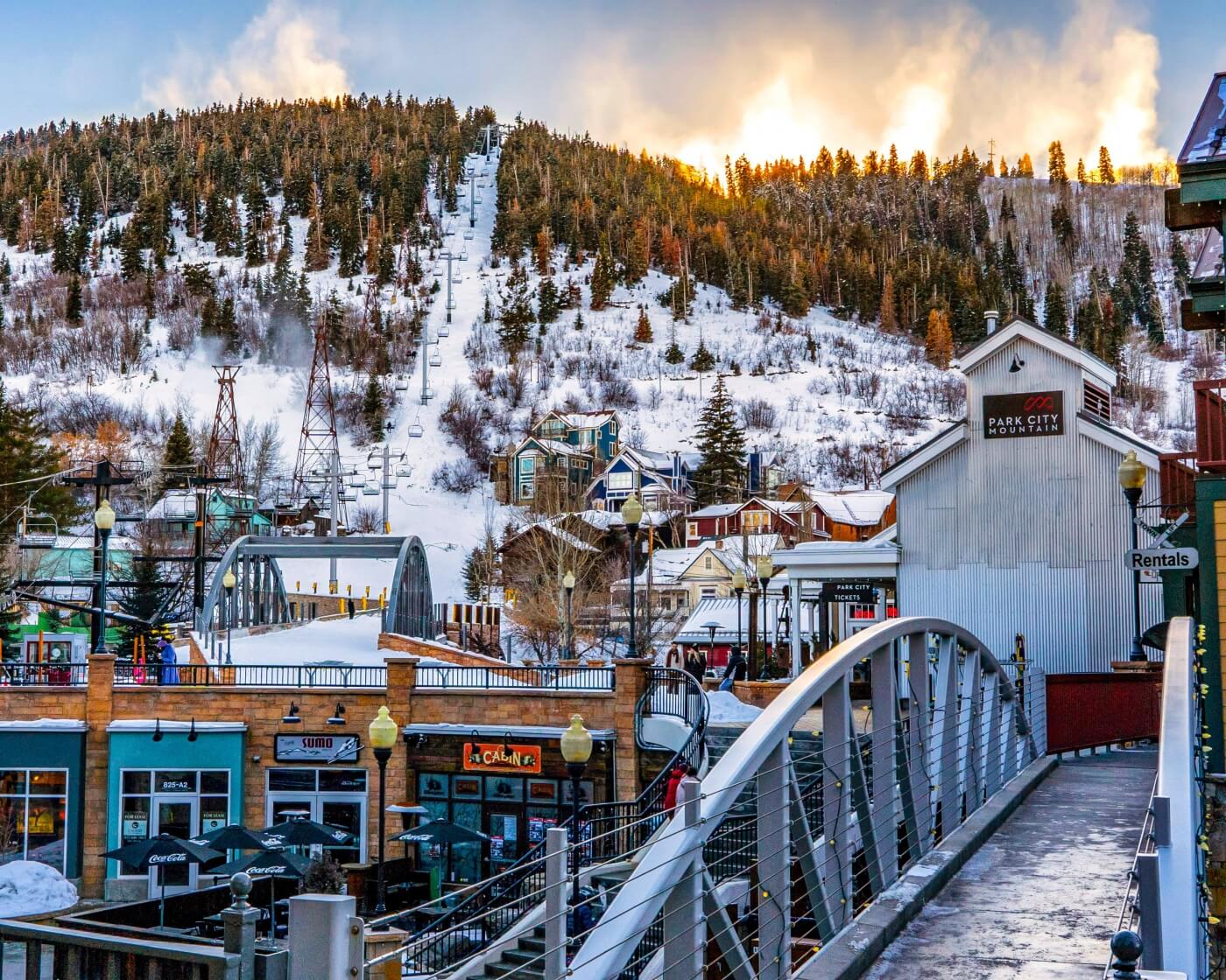 Park City near Salt Lake City