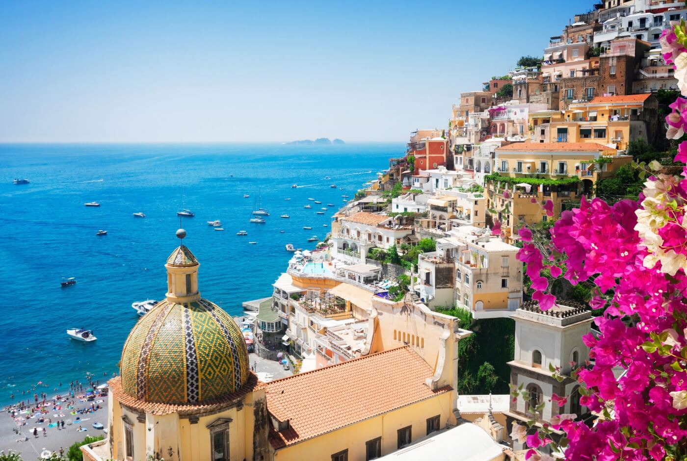 Positano’s cliffside views