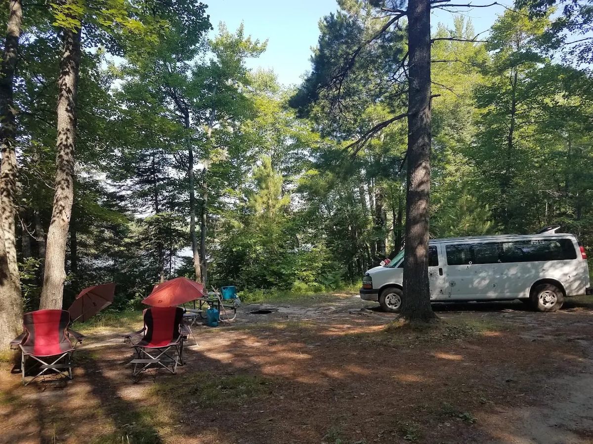 hovey lake campground boondocking RV