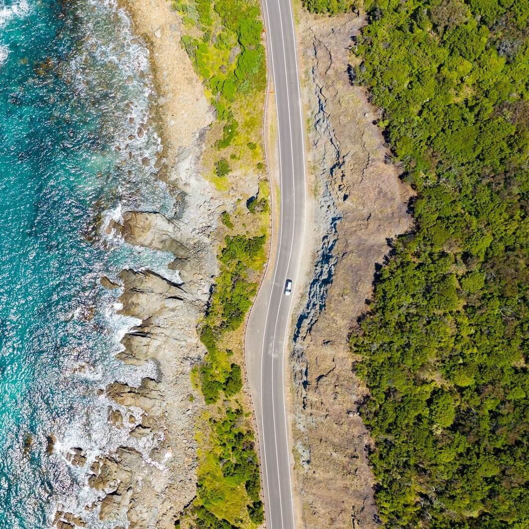 Gran carretera oceánica en Australia
