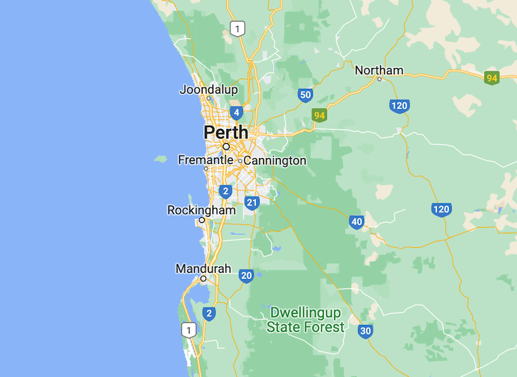 Perth road map 