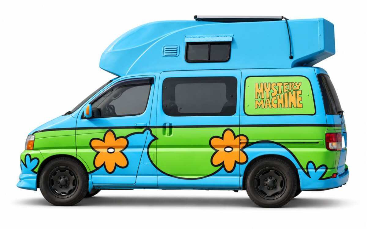 Mystery Machine 2-Seater Hightop — Campervan Village