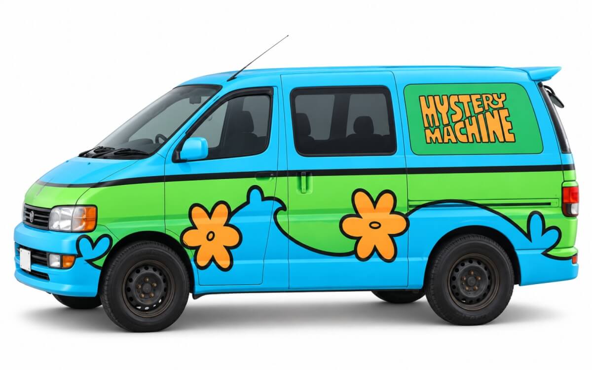 Mystery Machine 3-Seater — Campervan Village