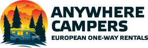 Anywhere Campers logo – Europe